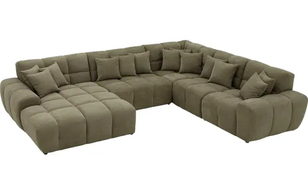 Goossens excellent u bank kubus groen stof - 8252841-goossens-excellent-kubus-bank-stof-groen-04