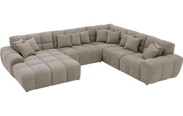 Goossens excellent u bank kubus bruin stof - 8252847-goossens-excellent-kubus-bank-stof-bruin-04