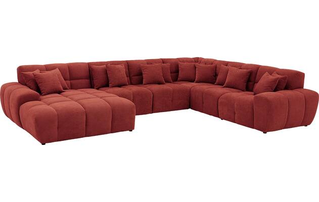 Goossens excellent u bank kubus rood stof - 8252849-goossens-excellent-kubus-bank-stof-rood-02