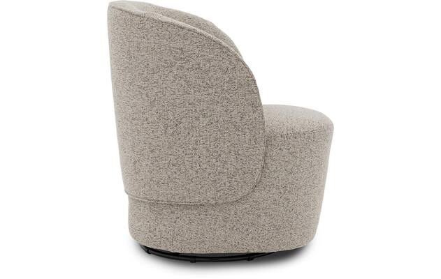 Goossens draaifauteuil gando beige stof - 8252867-goossens-gando-fauteuil-stof-03