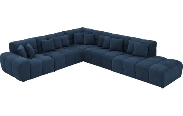 Goossens excellent hoekbank kubus blauw stof - 8252873-goossens-excellent-kubus-bank-stof-blauw-03