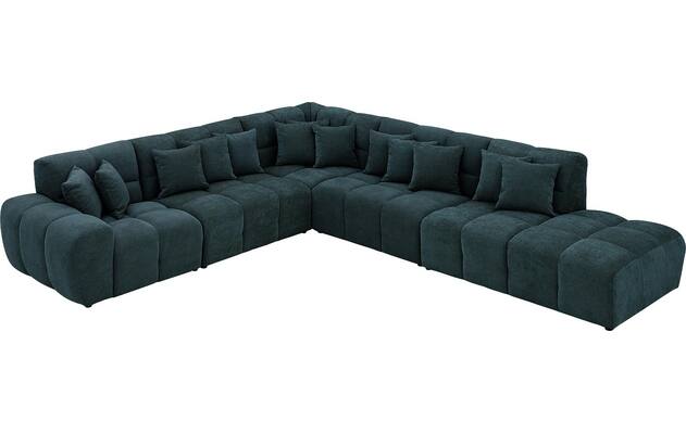 Goossens excellent hoekbank kubus groen stof - 8252877-goossens-excellent-kubus-bank-stof-groen-03