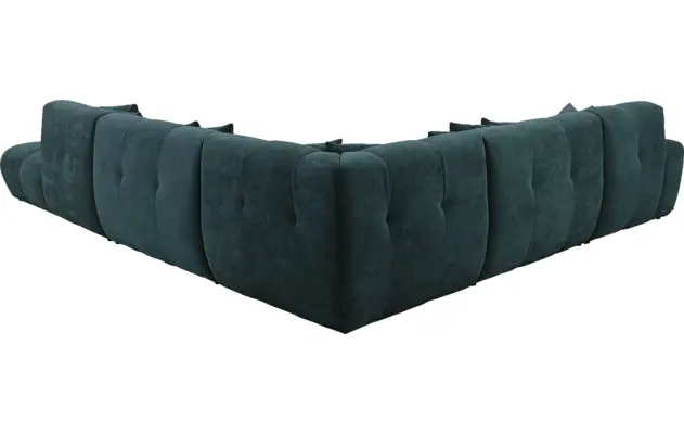 Goossens excellent hoekbank kubus groen stof - 8252877-goossens-excellent-kubus-bank-stof-groen-04