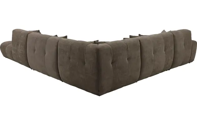 Goossens excellent hoekbank kubus bruin stof - 8252884-goossens-excellent-kubus-bank-stof-bruin-04