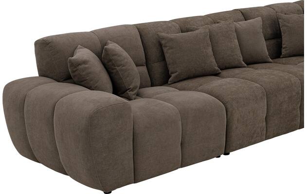 Goossens excellent hoekbank kubus bruin stof - 8252884-goossens-excellent-kubus-bank-stof-bruin-08