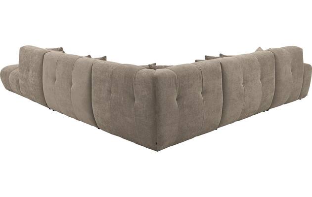 Goossens excellent hoekbank kubus bruin stof - 8252886-goossens-excellent-kubus-bank-stof-bruin-04