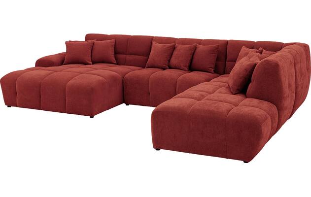 Goossens excellent u bank kubus rood stof - 8252887-goossens-excellent-kubus-bank-stof-rood-05