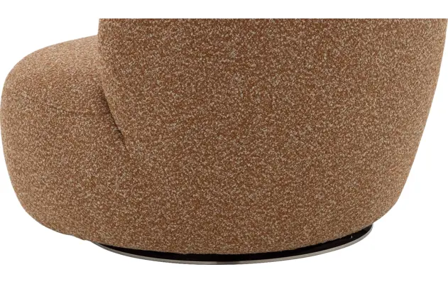 Goossens draaifauteuil avi bruin stof - 8252943-goossens-avi-fauteuil-stof-06
