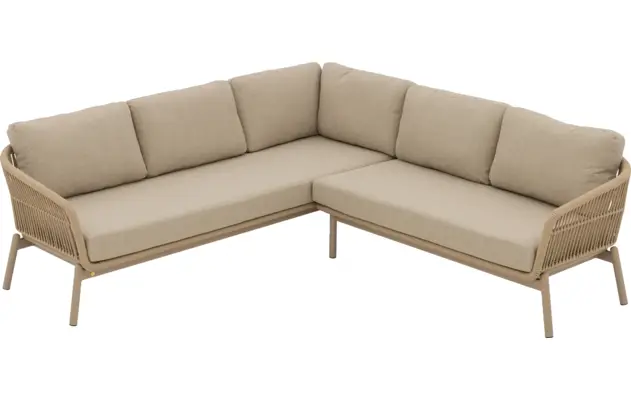 Goossens loungeset sorrento beige buitenstof - 8252984-goossens-sorrento-loungesets-buitenstof-03