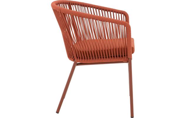 Goossens tuinstoel ravello oranje buitenstof - 8252990-goossens-ravello-tuinstoelen-buitenstof-03