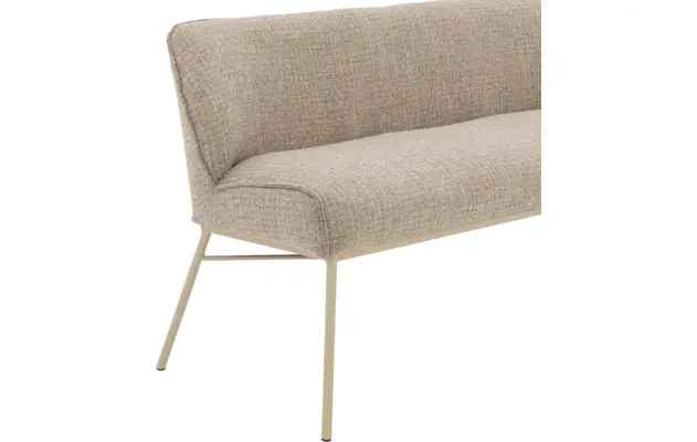 Goossens eetkamerbank rory beige stof - 8253046-goossens-rory-eetkamerstoel-stof-beige-08