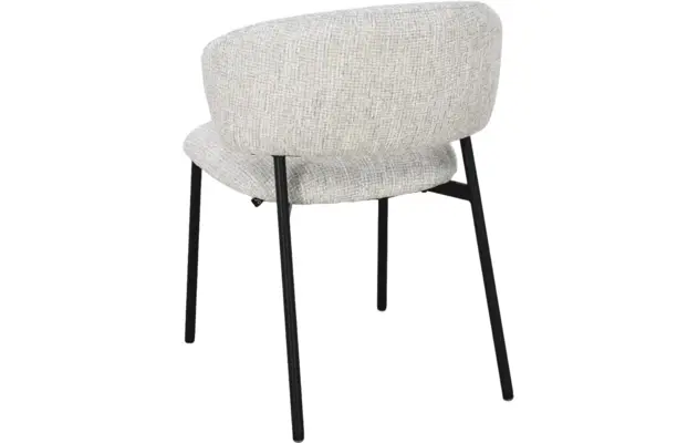 Goossens basic eetkamerstoel sanne grijs stof - 8260015-goossens-basic-sanne-eetkamerstoel-stof-grijs-05
