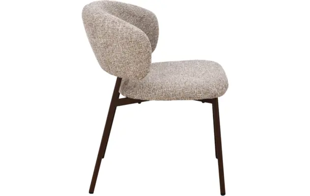 Goossens basic eetkamerstoel sanne beige stof - 8260017-goossens-basic-sanne-eetkamerstoel-stof-beige-06