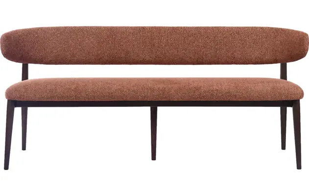 Goossens eetkamerbank diede rood stof - 8260077-goossens-diede-eetkamerstoel-stof-bruin-17