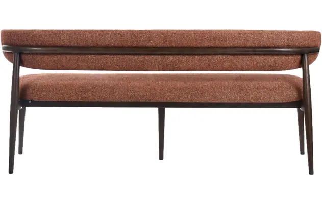 Goossens eetkamerbank diede rood stof - 8260077-goossens-diede-eetkamerstoel-stof-bruin-18