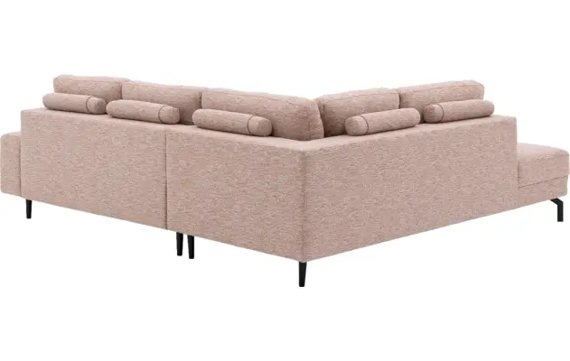 Goossens hoekbank valdena roze stof - 8260119-gespiegeld-05