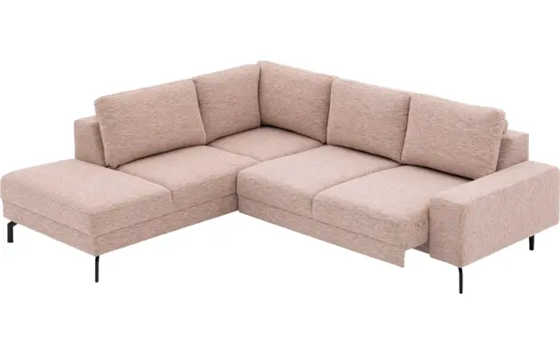 Goossens hoekbank valdena roze stof - 8260119-gespiegeld-07