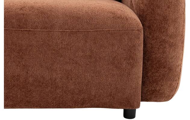 Goossens hoekbank zitra bruin stof - 8260136-gespiegeld-09