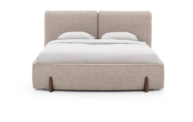 Goossens bedframe luxy bruin stof - 8260148-goossens-luxy-storage-bedframe-stof-03