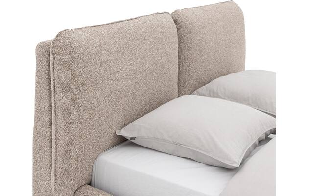 Goossens bedframe luxy bruin stof - 8260148-goossens-luxy-storage-bedframe-stof-08