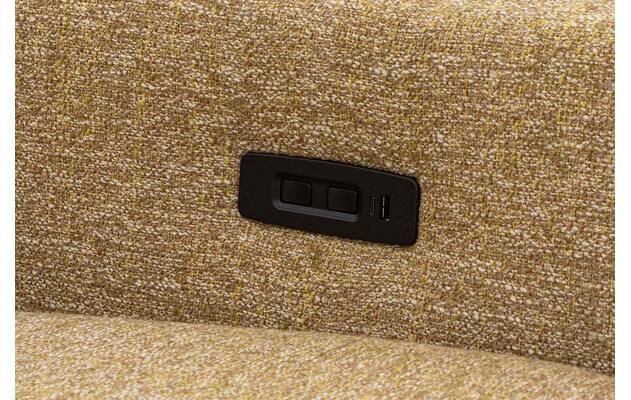 Goossens loungebank comoda geel stof - 8260250-gespiegeld-13