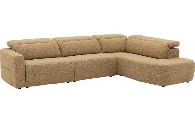 Goossens hoekbank comoda geel stof - 8260251-gespiegeld-05