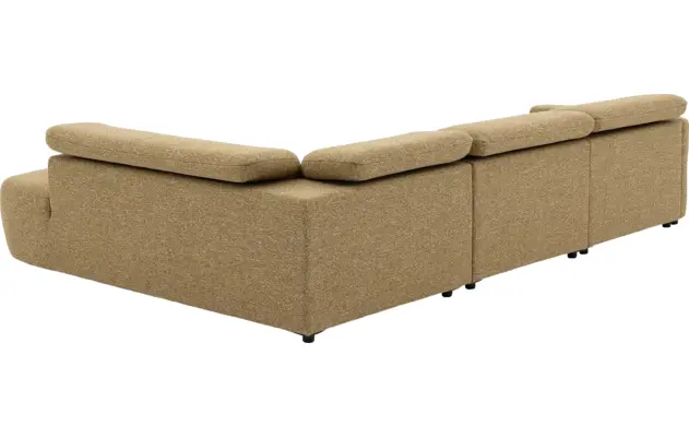 Goossens hoekbank comoda geel stof - 8260251-gespiegeld-09