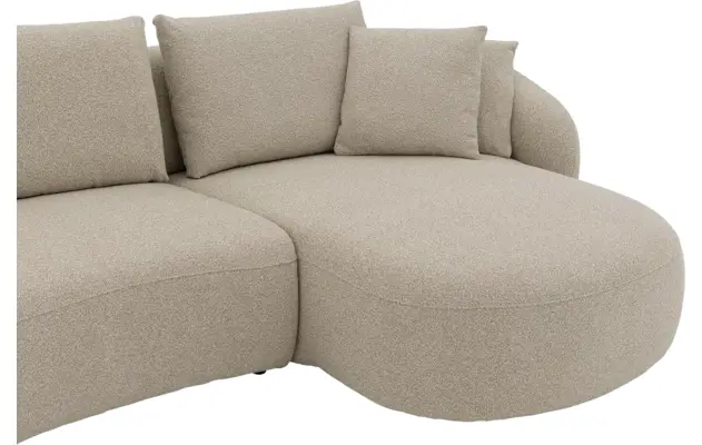 Goossens loungebank ava beige stof - 8260295-gespiegeld-12
