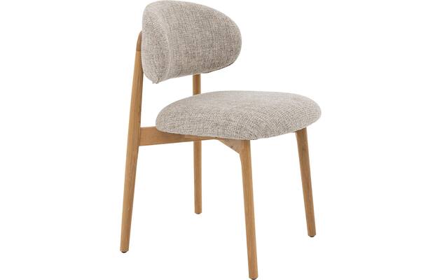 Goossens eetkamerstoel bessy beige stof - 8260297-goossens-bessy-eetkamerstoel-stof-beige-06
