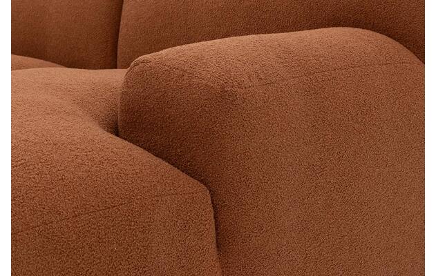 Goossens excellent loungebank sens bruin stof - 8260371-gespiegeld-14