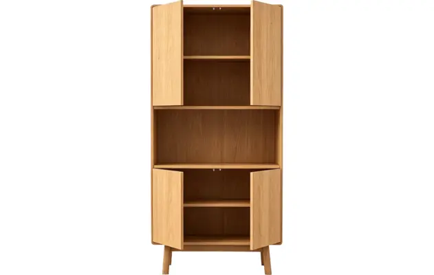Goossens basic opbergkast emilie blank eiken - 8260426-goossens-basic-emilie-opbergkast-eiken-02