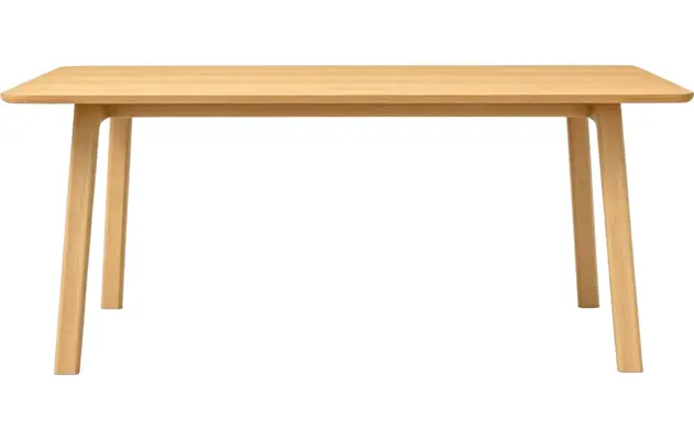 Goossens basic eettafel emilie blank eiken - 8260427-goossens-basic-emilie-eettafel-eiken-blank-02