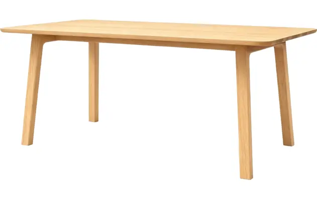 Goossens basic eettafel emilie blank eiken - 8260427-goossens-basic-emilie-eettafel-eiken-blank-05