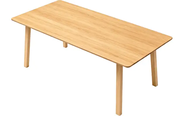 Goossens basic eettafel emilie blank eiken - 8260428-goossens-basic-emilie-eettafel-eiken-blank-04