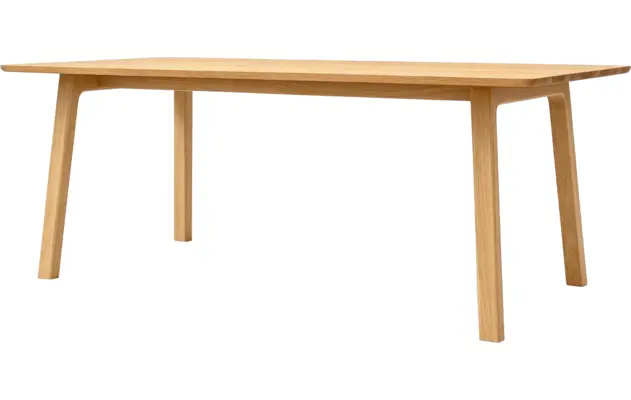Goossens basic eettafel emilie blank eiken - 8260428-goossens-basic-emilie-eettafel-eiken-blank-05