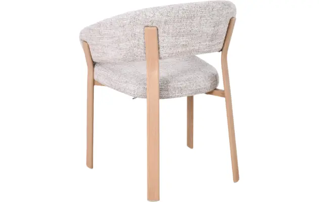 Goossens basic eetkamerstoel linde beige stof - 8260445-goossens-basic-linde-eetkamerstoel-stof-beige-03