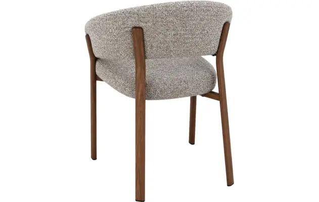 Goossens basic eetkamerstoel linde bruin stof - 8260446-goossens-basic-linde-eetkamerstoel-stof-bruin-03