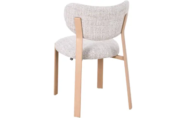 Goossens basic eetkamerstoel linde beige stof - 8260448-goossens-basic-linde-eetkamerstoel-stof-beige-05