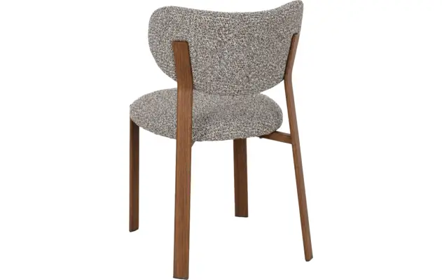 Goossens basic eetkamerstoel linde bruin stof - 8260449-goossens-basic-linde-eetkamerstoel-stof-bruin-02