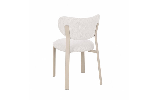 Goossens basic eetkamerstoel linde beige stof - 8260450-goossens-basic-linde-eetkamerstoel-stof-beige-40