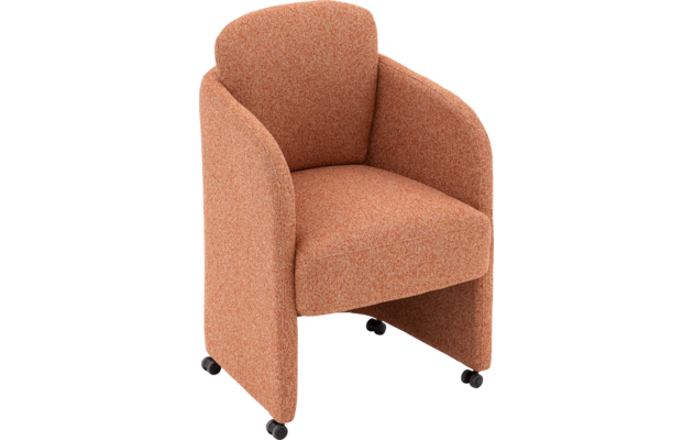 Goossens eetkamerstoel leah roze stof - 8260467-goossens-leah-eetkamerstoel-stof-roze-05