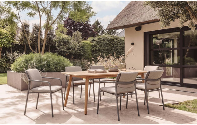 Goossens tuintafel lago onbewerkt teak - 8260634-goossens-lago-tuintafels-teak-01