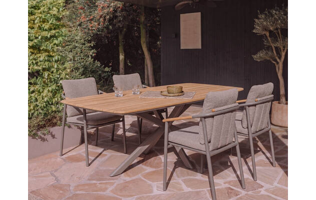 Goossens tuintafel toscane blank teak - 8260636-goossens-toscane-tuintafels-teak-02