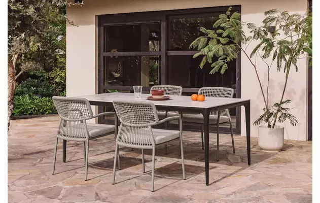 Goossens eettafel mundi wit keramiek - 8260638-goossens-mundi-eettafel-keramiek-wit-01