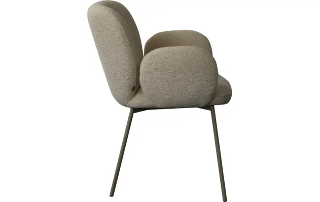 Goossens basic eetkamerstoel eller beige stof - 8260662-goossens-basic-eller-eetkamerstoel-stof-beige-04
