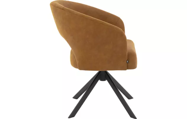 Goossens excellent eetkamerstoel ilse bruin micro leer - 8260732-goossens-excellent-ilse-eetkamerstoel-micro-leer-bruin-04