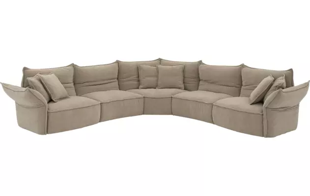 Goossens hoekbank tess bruin stof - 8260736-goossens-tess-bank-stof-bruin-07