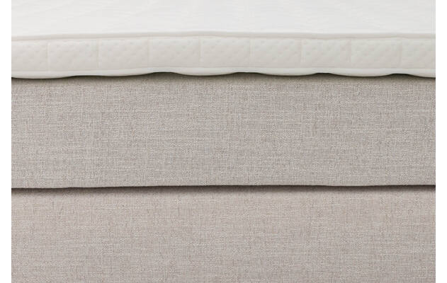 Goossens boxspring compleet quatro compleet beige stof - 8260894-goossens-quatro-boxspring-stof-10