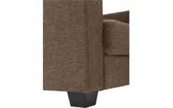Goossens fauteuil n joy divana bruin stof - 8140449-467-01