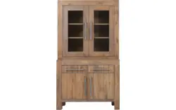 Goossens buffetkast roots grijs eiken - 8141052-01_-_2_deur_kast